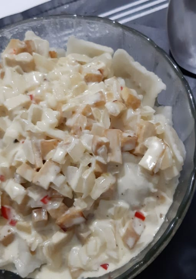 Una foto de Salsa Express de tofu a la crema