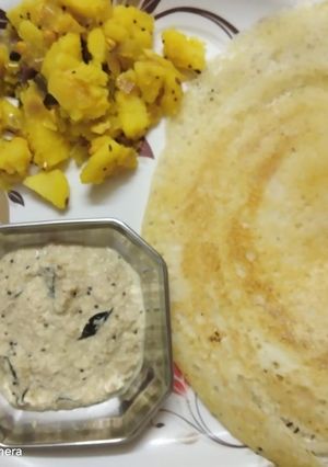 A picture of Masala Dosa.