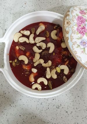 صورة لوصفة الحلوى البحرينية
