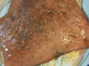 A picture of smoked trout