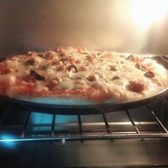 A picture of Chicken pizza.