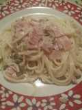 Spaghetti con salsa Parisién