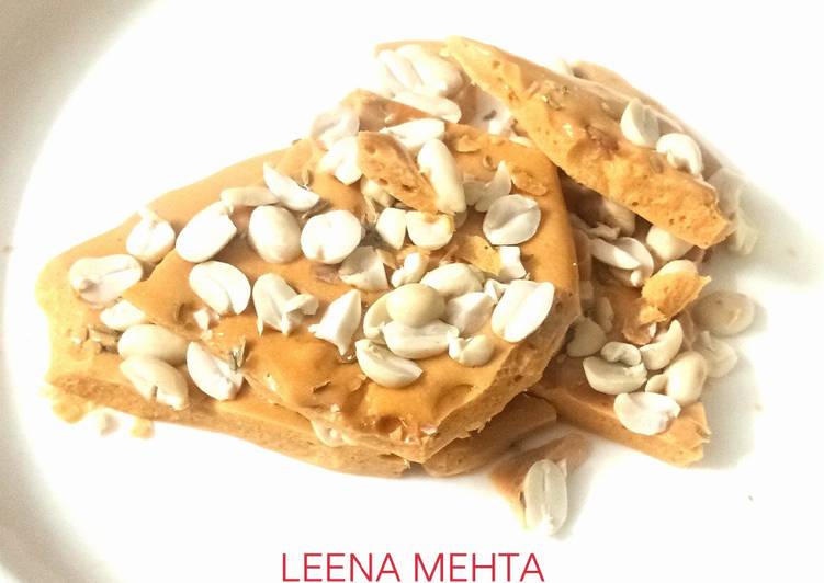 How to Make Ultimate Peanut honey comb Brittle