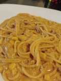 Spaghetti with Chicken in Chipotle Cream Sauce