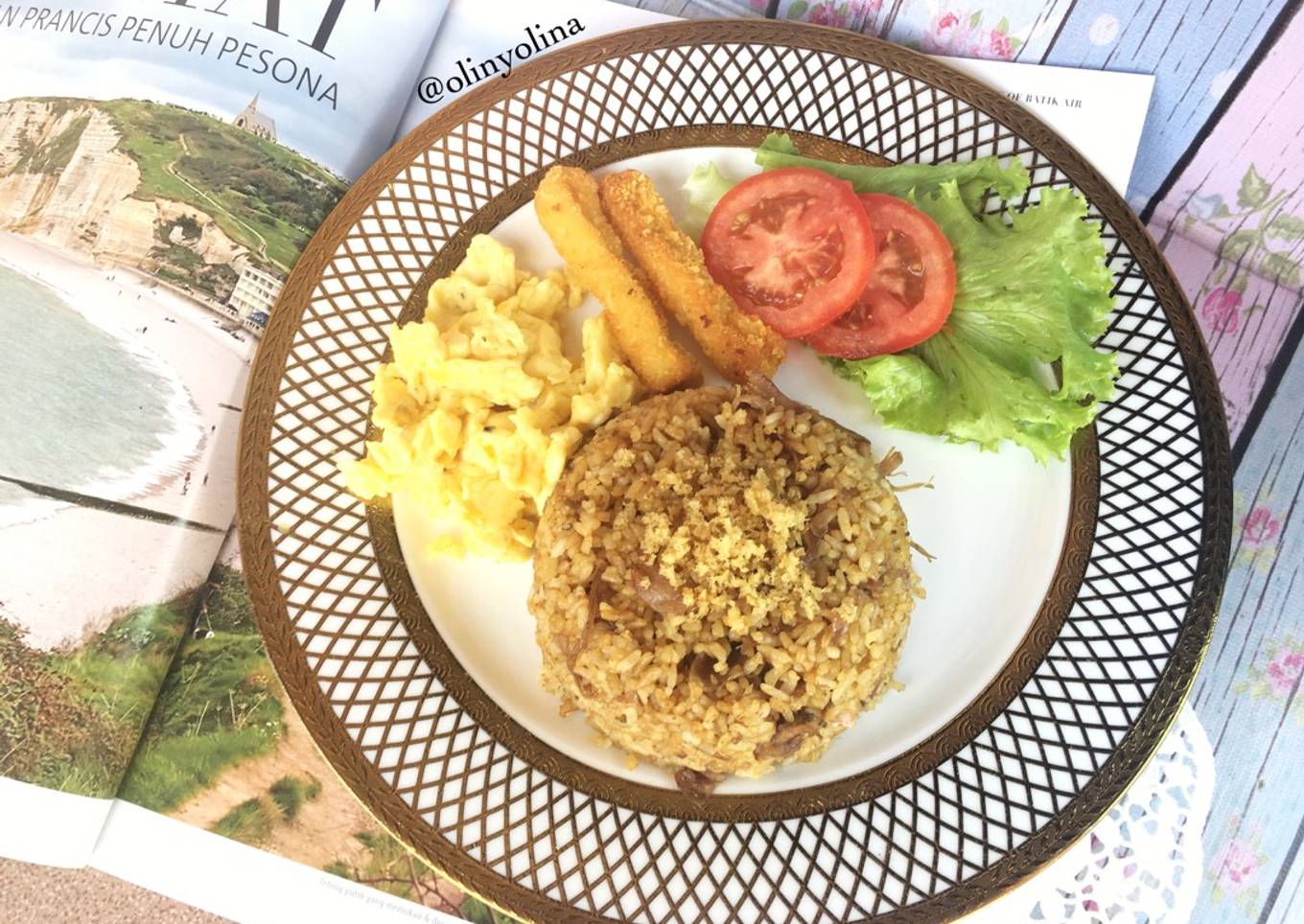 Nasi Goreng Bebek dan Telur ala McD
