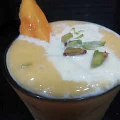 A picture of Creamy Mango Lassi.
