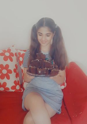 عکسی از دستور کیک تولد آبجی کوچیکم 🥰