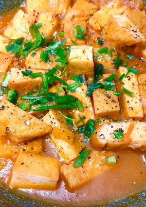 Hình của món Chả Cá Sốt Cà Chua.