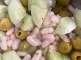 Ensalada de alubias blancas