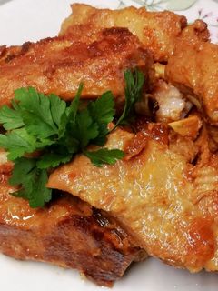 Mustáros pácban érlelt sültoldalas🍖 recept fotója