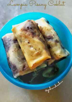 Foto resep Lumpia Pisang Coklat