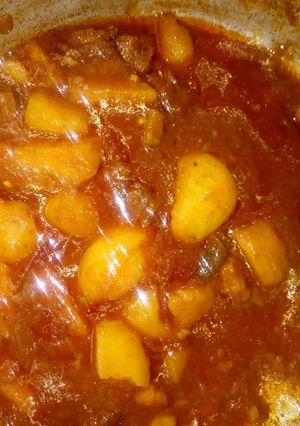 A picture of Waru Stew.
