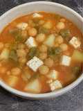Sopa de garbanzo