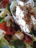 Ensalada super fresca almuerzo de verano 