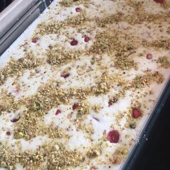 A picture of Pineapple pudding.