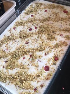 A picture of Pineapple pudding.