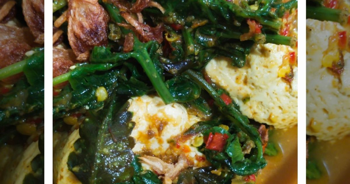 Gulai pakis tahu kikil