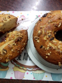 Una foto de Budín de Nuez