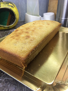 Una foto de Budín de vainilla con nueces
