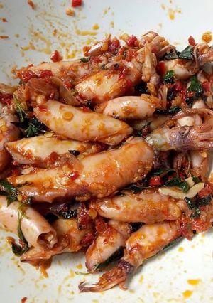 Foto resep Cumi asin rica ala mama vey