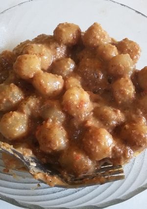 Foto resep Cilok bumbu kacang