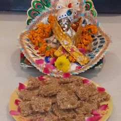 A picture of Puffed Amaranth Paag.