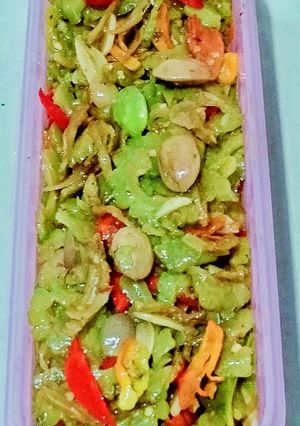 Foto resep TUMIS PPT(Pare, pete, teri)