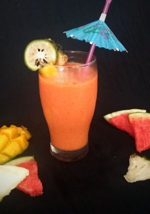 A picture of Healthy Tropical Smoothie.