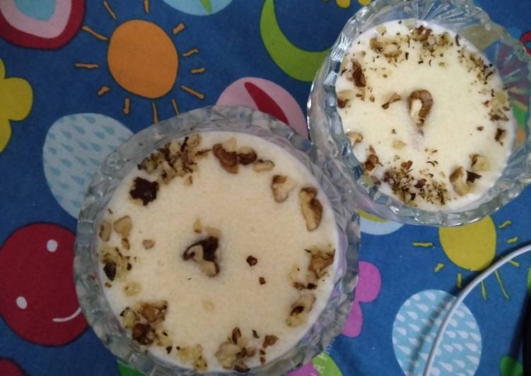 Simple Way to Make Spring Suji ki firni
