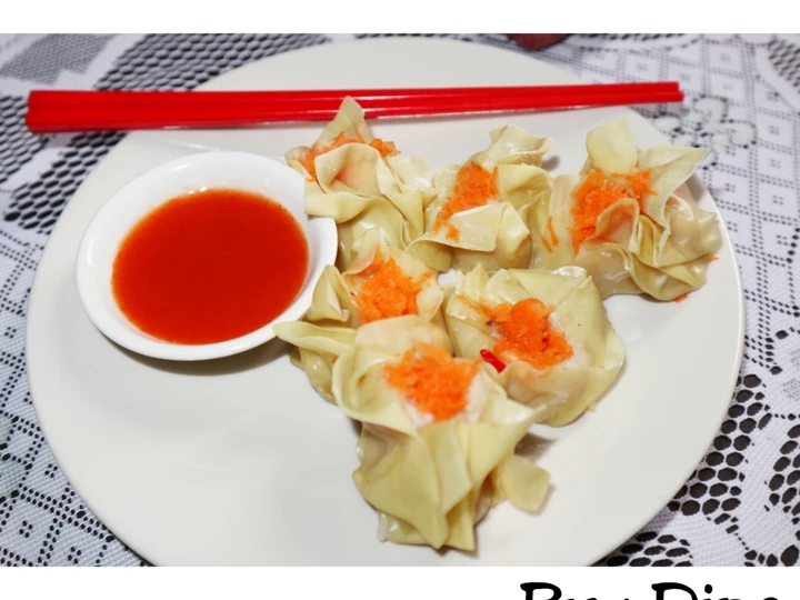 Langkah Mudah untuk Menyiapkan Resep  Dimsum kukus Simple yang Bisa Manjain Lidah, Bikin Ketagihan