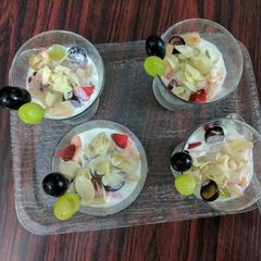 Mixed fruit dessert A picture of Mixed fruit dessert.
