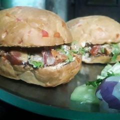 A picture of Veg burger.