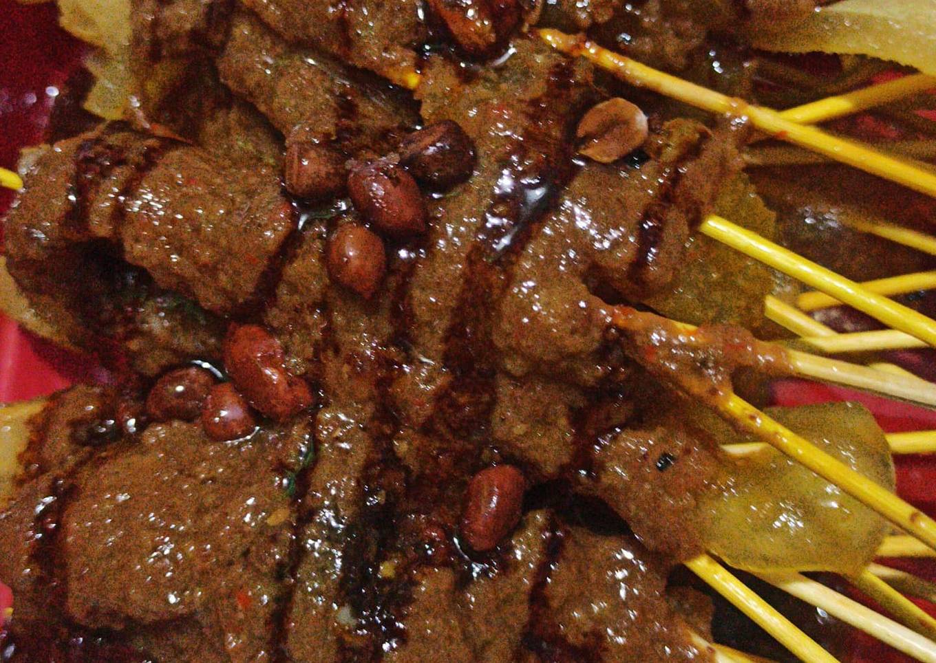 Sate Kikil bumbu kacang