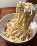 🍝 PASTA FETTUCCINE EN SALSA CREMOSA DE CHAMPIÑONES 🍽 😋