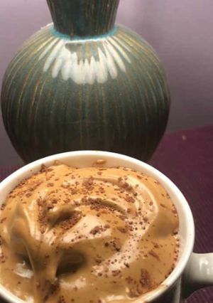 A picture of Dalgona Coffee.