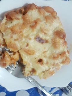 صورة لوصفة معكرونة بالبيشاميل 😋