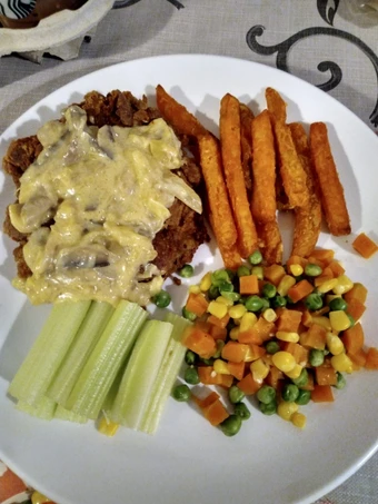 Cara Gampang Menyiapkan Resep Chicken Steak with Mushroom Sauce yang Lezat Anti Ribet, Mantap