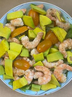Hình của món Salad bơ tôm.