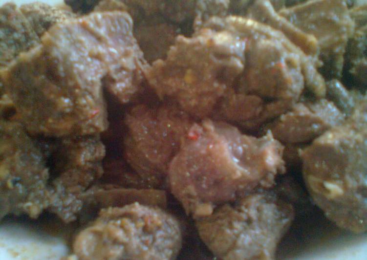 Ayam Cuka pedas (nasu cukka)