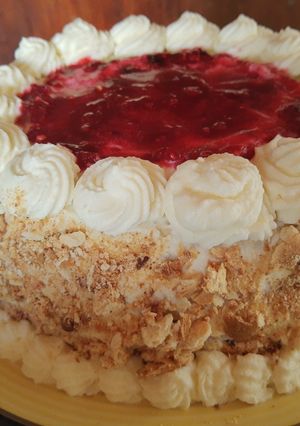 Una foto de Tortita con hojarasca