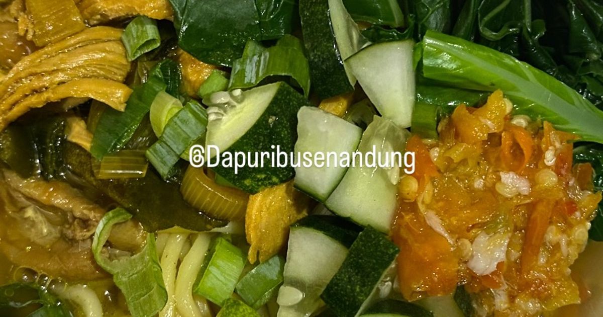 Mie Ayam Homemade pakai Mie Urai