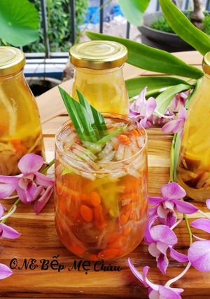Hình của món Nước mát mủ trôm.