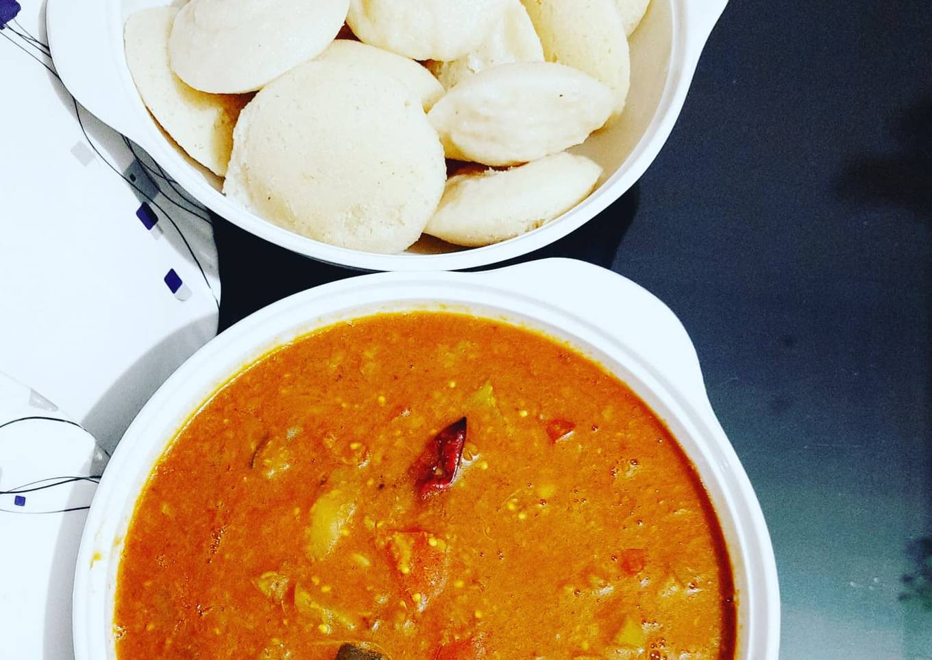 Idli sambar
