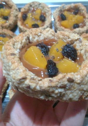 Una foto de Canastitas de avena