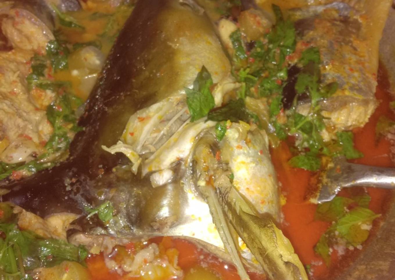Garang asam ikan patin (kuah syeger)