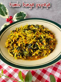 Foto resep Tumis bunga pepaya
