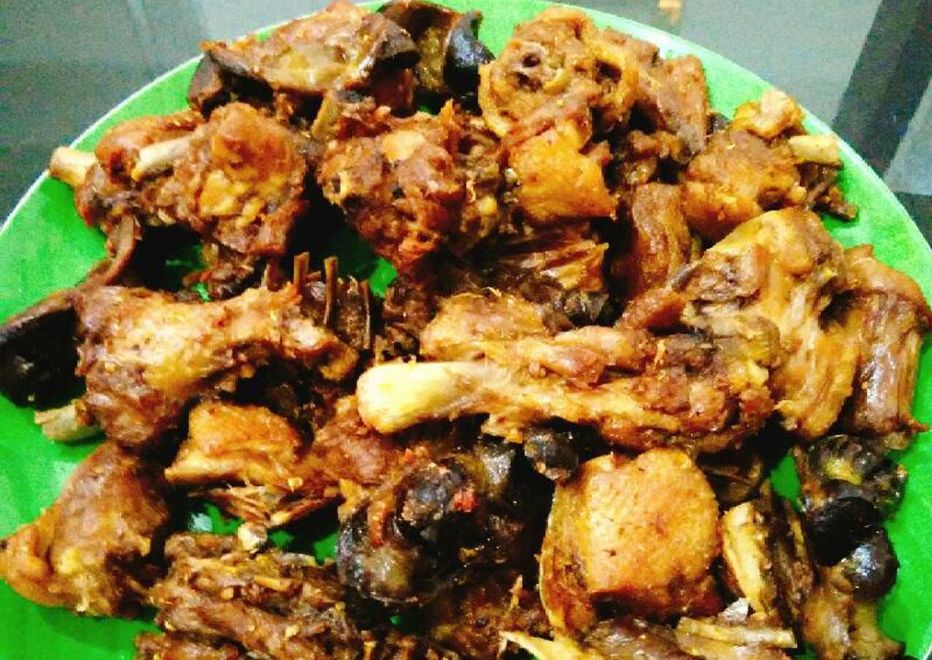 Bebek Peking goreng(bumbu ungkep)