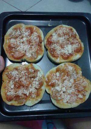 Foto resep pizza roti simple no ribet