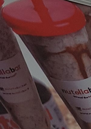 صورة لوصفة ميلك شيك نوتيلا