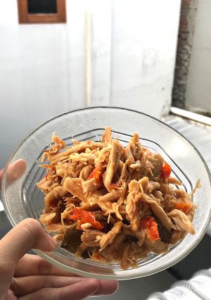 Foto resep Ayam Suwir Pedas Manis Ala Anak Kost